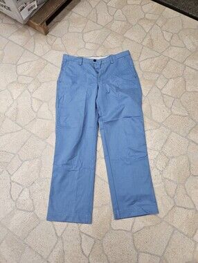 Classic Blue Men's Straight-Fit Chino Pants